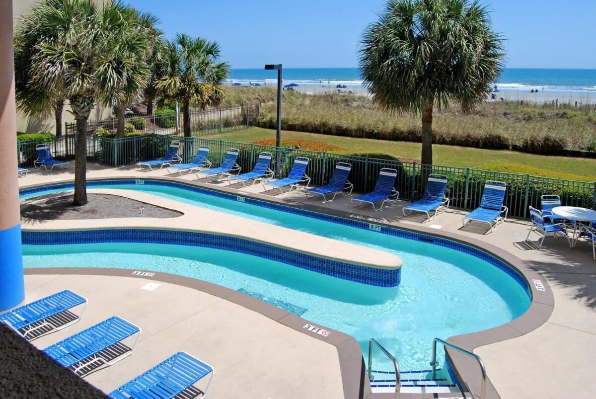 The Blue Dune Oceanfront Huge Balcony W Lazy River شاطئ ميرتل المظهر الخارجي الصورة